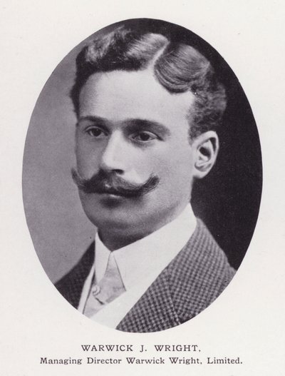Prominent Men of London: Warwick J Wright by English Photographer