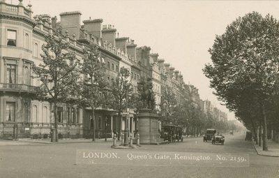 Queens Gate, Kensington, London by English Photographer