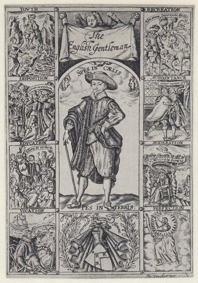 R Brathwait, The English Gentleman, J Haviland for R Bostock 1630 by English Photographer