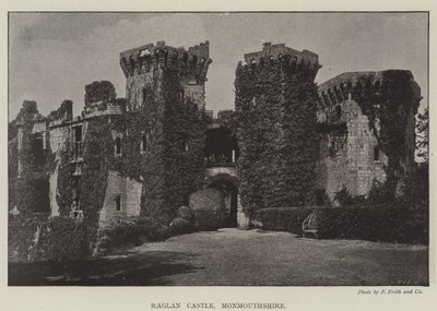 Raglan Castle, Monmouthshire by English Photographer