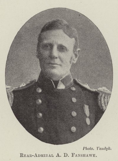 Rear-Admiral A D Fanshawe by English Photographer