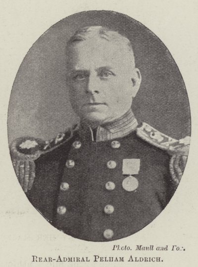 Rear-Admiral Pelham Aldrich by English Photographer