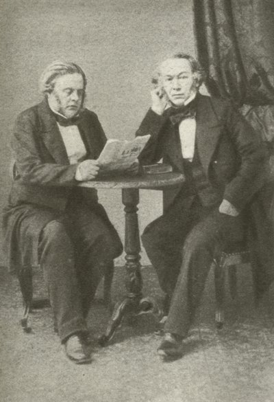 Richard Cobden and John Bright by English Photographer