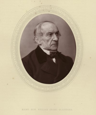 Right Hon. William Ewart Gladstone by English Photographer