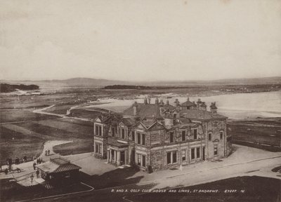 Royal and Ancient Golf Club House and Links, St Andrews by English Photographer