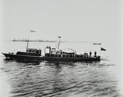 S.S. Beatrice, a Ship on the Thames, 1898 by English Photographer