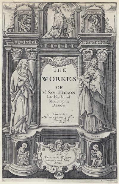 S Hieron, The Workes, W Stansby and J Beale, c 1614 by English Photographer