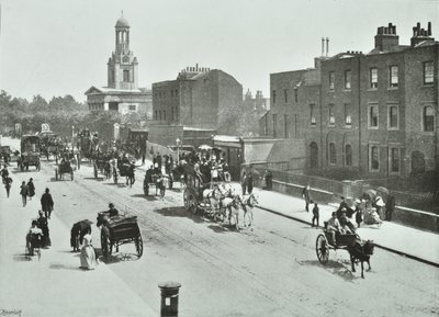 Saint Marks, Clapham Road: by Kennington Road, 1894 by English Photographer