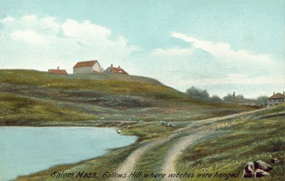 Salem, Massachusetts, Gallows Hill where witches were hanged by English Photographer