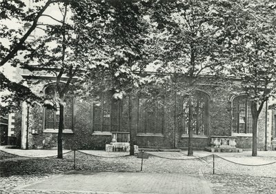 Scaffold Site on Tower Green by English Photographer