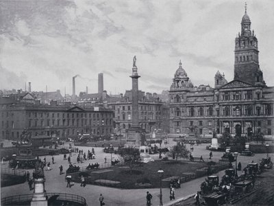 Scotland: Glasgow, George Square by English Photographer