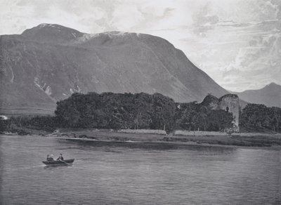 Scotland: Ruins of Inverlochy Castle, Ben Nevis by English Photographer