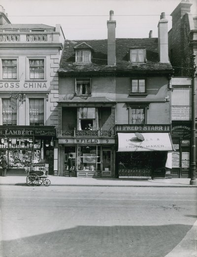 Shopfronts on Putney High Street by English Photographer