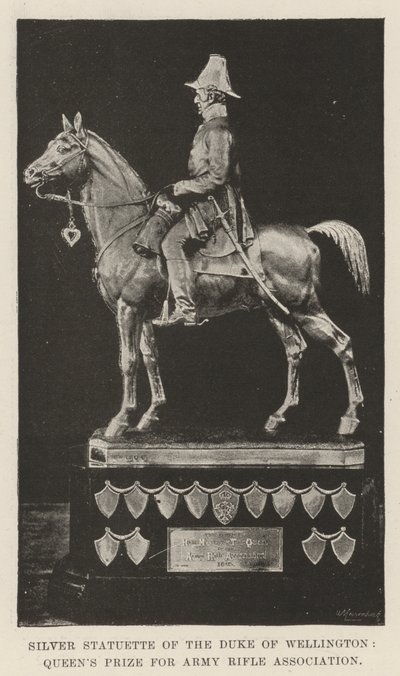 Silver Statuette of the Duke of Wellington, Queen
