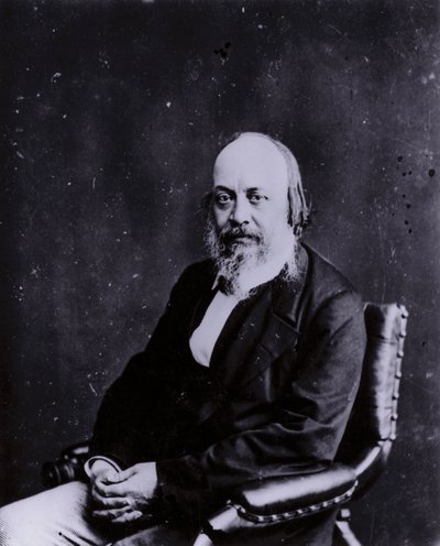 Sir Edwin Chadwick, English social reformer instrumental in changes to the Poor Laws and improvements in public health and sanitation by English Photographer
