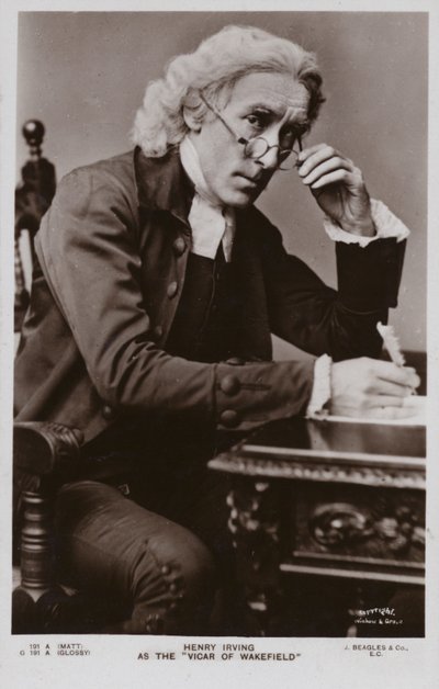 Sir Henry Irving by English Photographer