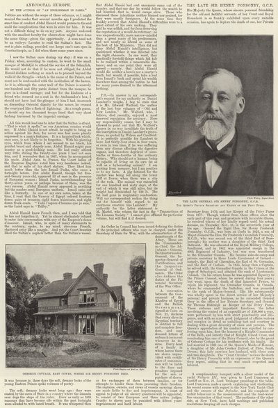 Sir Henry Ponsonby by English Photographer