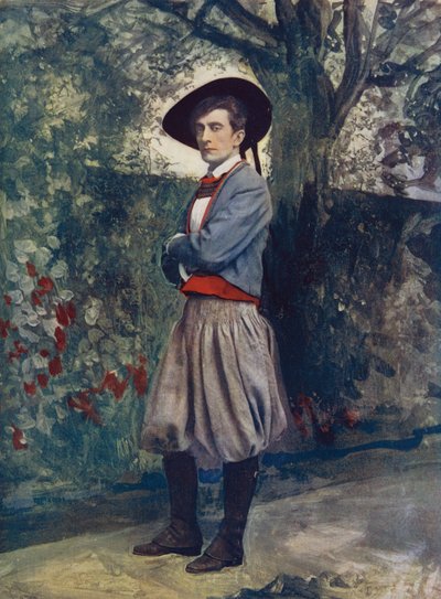 Sir Johnston Forbes-Robertson in The Sacrament of Judas by English Photographer