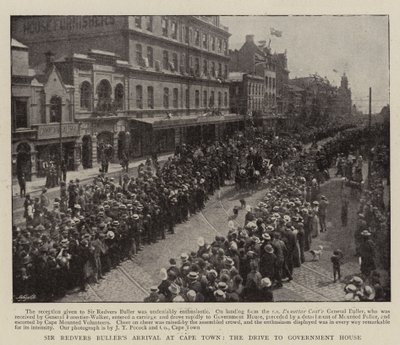 Sir Redvers Bullers Arrival at Cape Town, the Drive to Government House by English Photographer