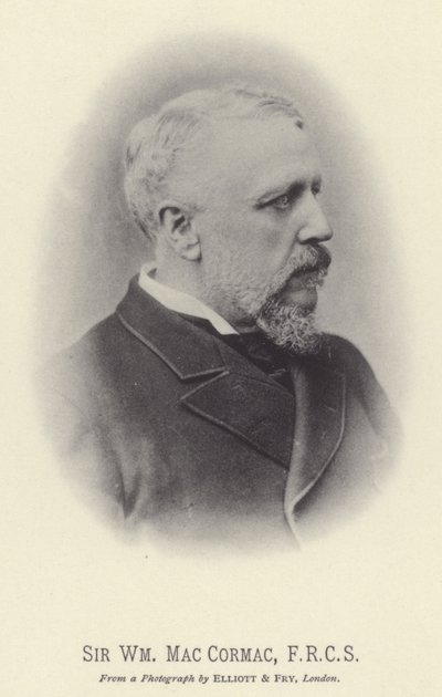 Sir William MacCormac, FRCS by English Photographer