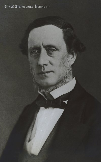 Sir William Sterndale Bennett, English Composer, Conductor and Pianist by English Photographer
