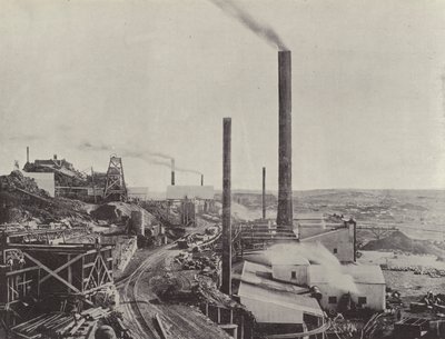 Smelting Works, Broken Hill by English Photographer