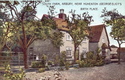 South Farm, Arbury, near Nuneaton, George Eliot