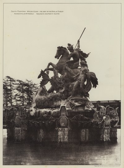 South Fountain Witley Court, The Seat of the Earl of Dudley by English Photographer