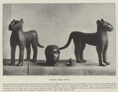 Spoils from Benin by English Photographer