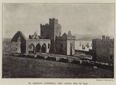 St Germans Cathedral, Peel Castle, Isle of Man by English Photographer