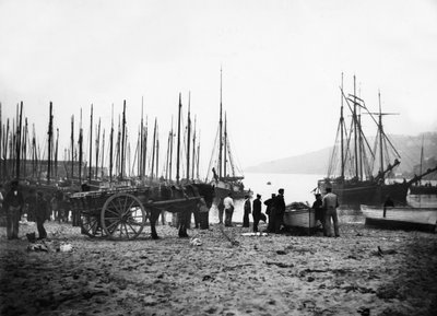 St Ives Harbour Looking Towards Carbis Bay by English Photographer