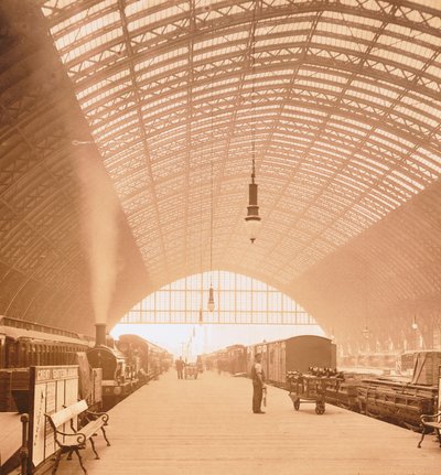 St Pancras Station, London by English Photographer