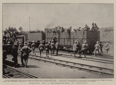 Starting for a Reconnaissance at Estcourt by English Photographer