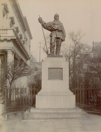 Statue of Robert Falcon Scott by English Photographer