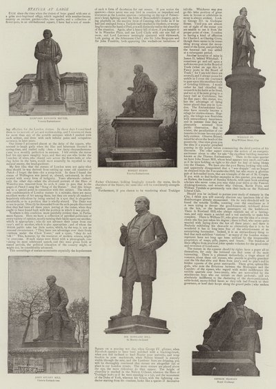 Statues at Large by English Photographer