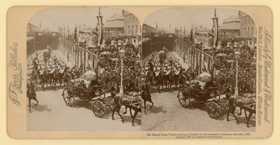 Stereographic Print of Queen Victoria