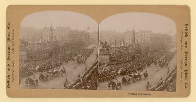 Stereographic print of Queen Victoria