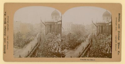 Stereographic print of Queen Victoria