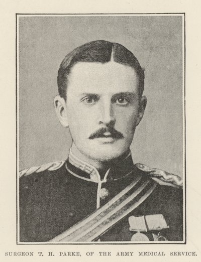 Surgeon T H Parke, of the Army Medical Service by English Photographer
