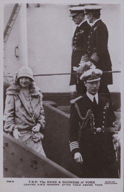 TRH The Duke and Duchess of York by English Photographer