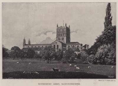 Tewkesbury Abbey, Gloucestershire by English Photographer