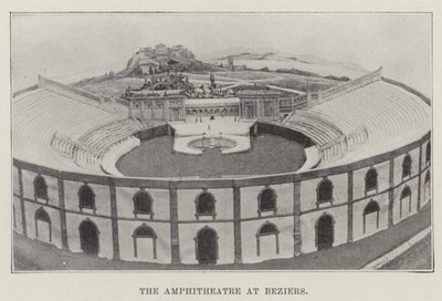 The Amphitheatre at Beziers by English Photographer