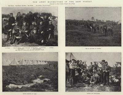 The Army Manoeuvres in the New Forest by English Photographer