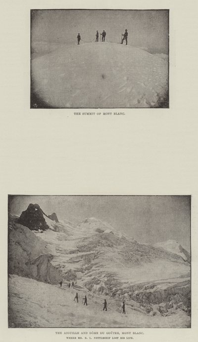 The Ascent of Mont Blanc by English Photographer