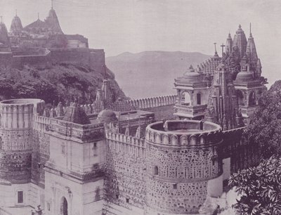 The Balabhi Temple, Palitana by English Photographer