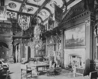 The Banqueting Hall, Knebworth by English Photographer