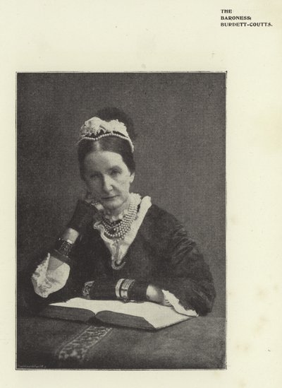 The Baroness Burdett-Coutts by English Photographer