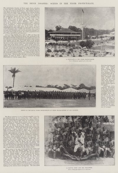 The Benin Disaster, Scenes in the Niger Protectorate by English Photographer