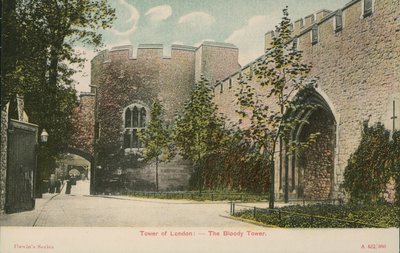 The Bloody Tower, The Tower of London by English Photographer