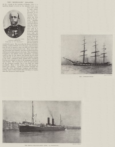 The Bourgogne Disaster by English Photographer